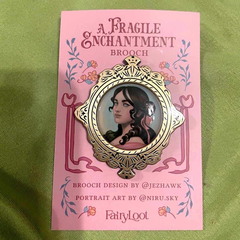 A Fragile Enchantment Brooch by Fairy Loot